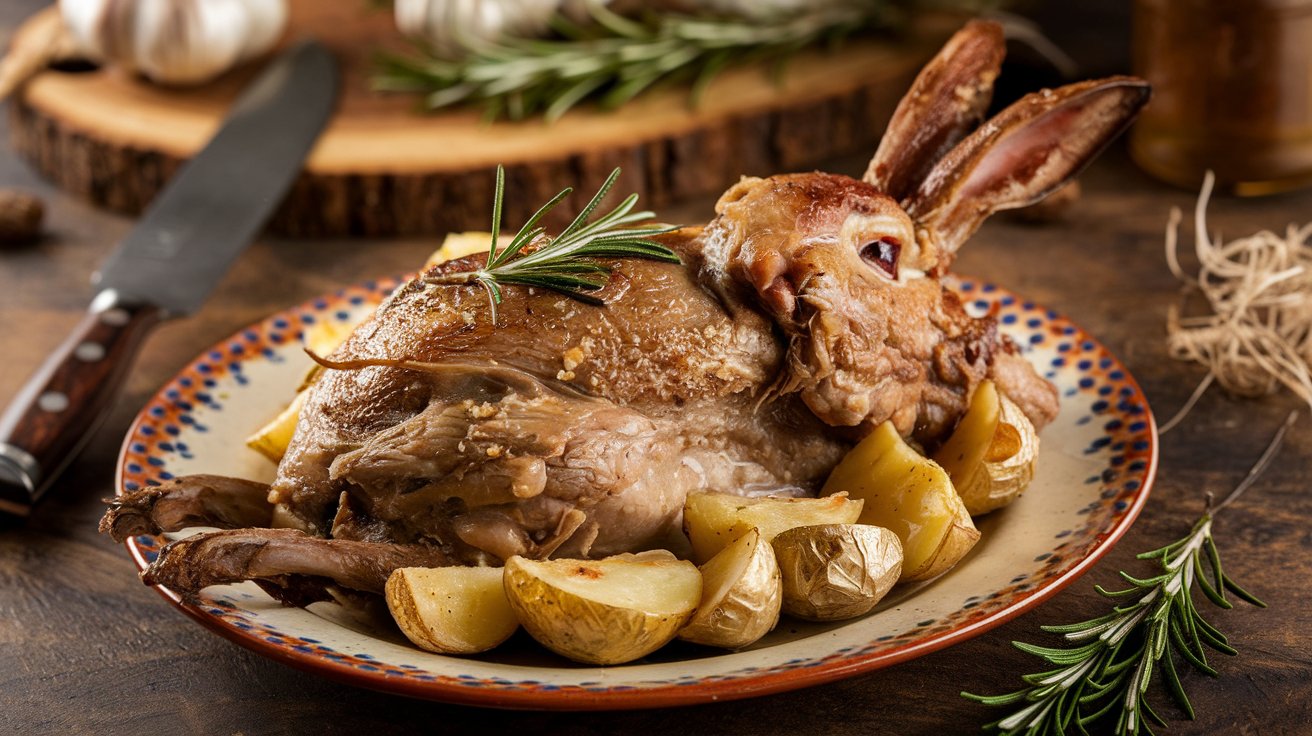 🍗 Conejo al Ajillo: Receta Fácil y Tradicional para ¡Mojar Pan Sin Parar!