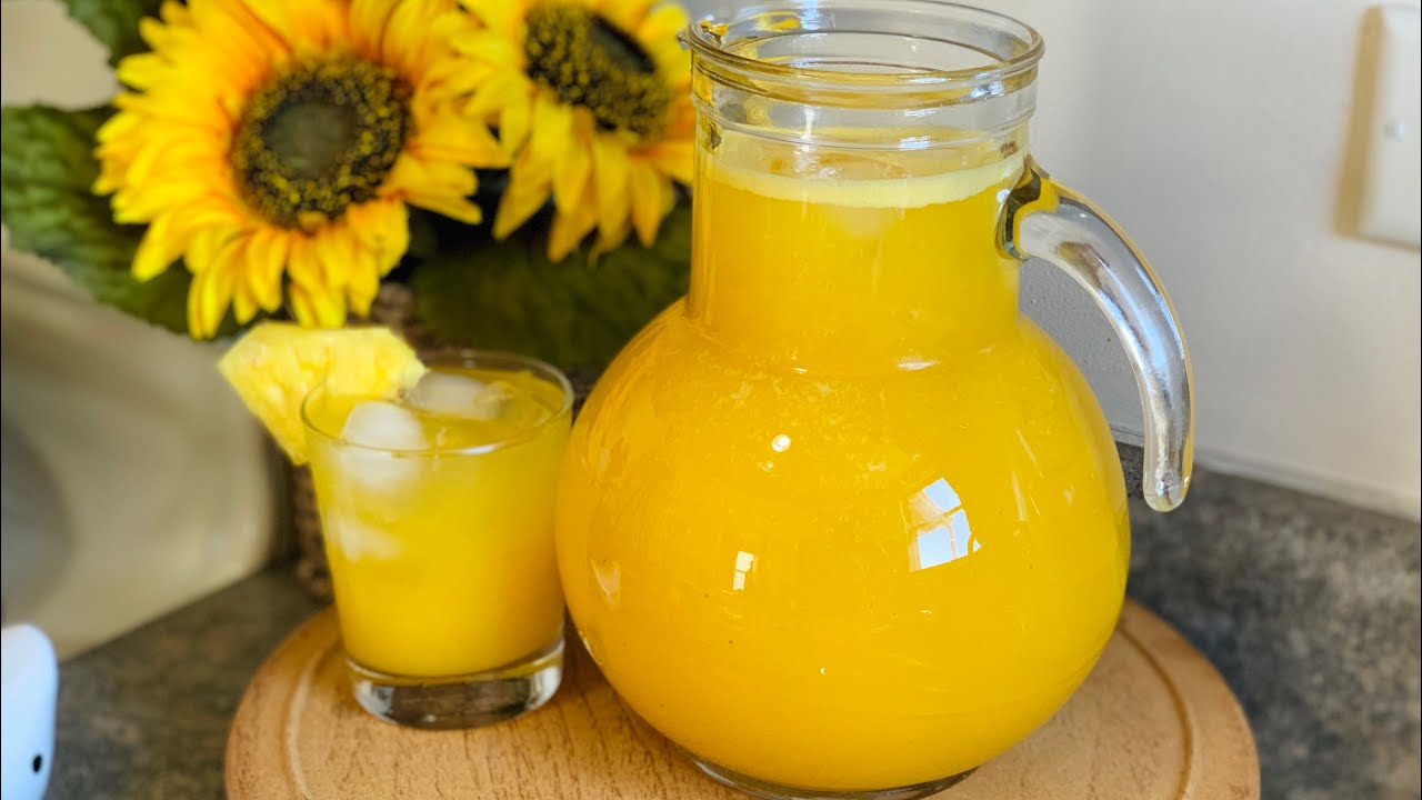¡Refrescate con el Jugo Mango Piña! 🥭🍍🍹